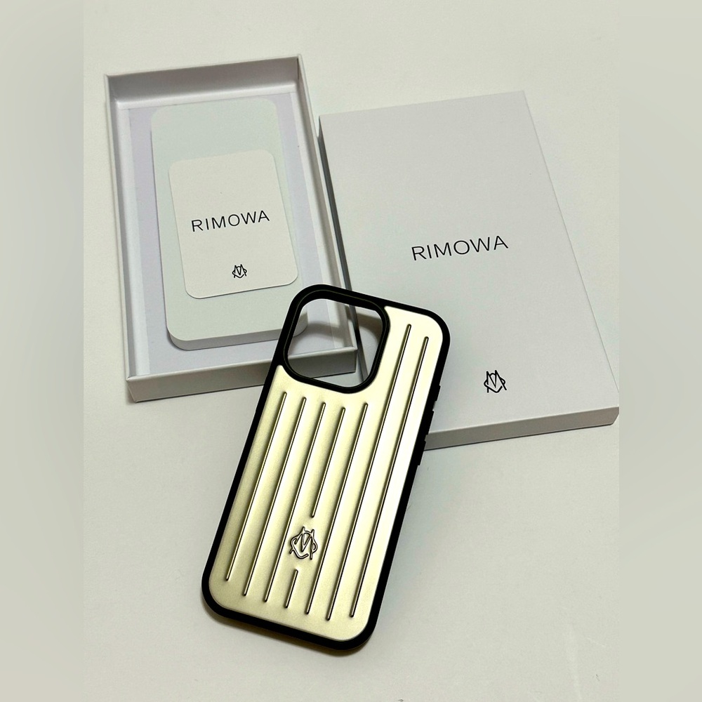Rimowa Iphone Case Aluminum For Iphone 16 Pro Max TITANIUM